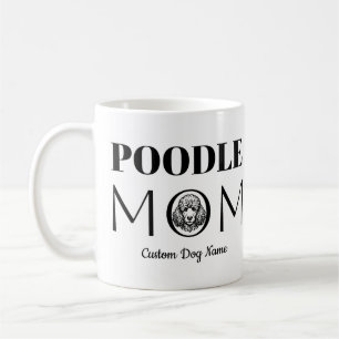 プードルを愛する母への誕生日ギフト コーヒーマグカップ