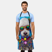 プードルインスタイル エプロン (着用した状態)