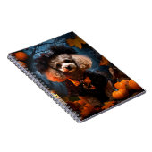 プードルインハローウィンパーティ ノートブック (右側)