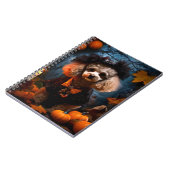 プードルインハローウィンパーティ ノートブック (左側)