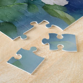 プードルウォーターの色フラワーアート ジグソーパズル (側面)