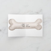 プードルカバポウドッグ誕生日 シーズンカード (内部)