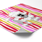 プードルカラフルコロッサル ポスター (角)