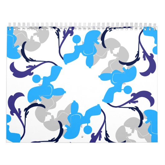 プードルカレンダー カレンダー (カバー)