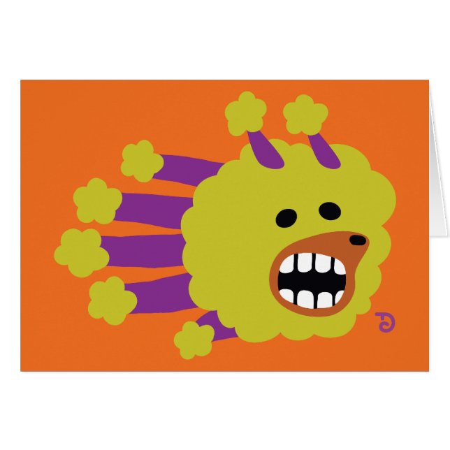 プードルカード (正面横)