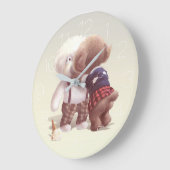 プードルキス大時計 ラージ壁時計 (傾斜)