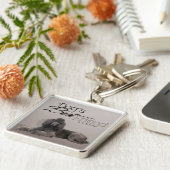 プードルキーチェーン キーホルダー (側面)