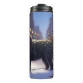 プードルクリスマスフェスティバルシーズン タンブラー (正面)