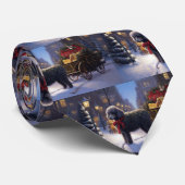 プードルクリスマスフェスティバルシーズン ネクタイ (ロール)