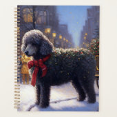 プードルクリスマスフェスティバルシーズン プランナー手帳 (正面)