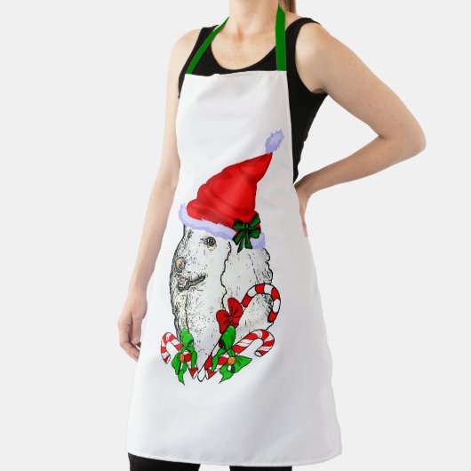 プードルクリスマス エプロン (インサイチュ)