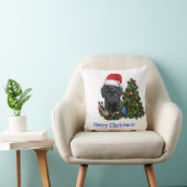 プードルクリスマス クッション (椅子)