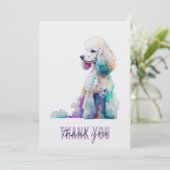 プードルサンキューカード サンキューカード (スタンド正面)