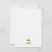 プードルサンキューノート サンキューカード (裏面)