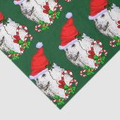プードルサンタハットクリスマス 薄葉紙 (詳細)