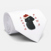 プードルサンタポーズ ネクタイ (ロール)