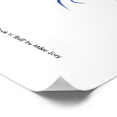 プードルスカートとサドルシューズを備えたスイングダンサー ポスター (角)