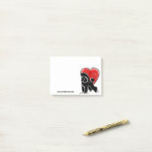 プードルスケッチ ポストイット (デスク上)