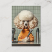 プードルスタイリッシュグルーミングセッション 名刺 (正面)