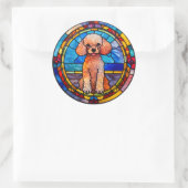 プードルステッカーパック ラウンドシール (バッグ)