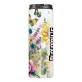 プードルズウォーターカラーガーデン タンブラー (裏面)