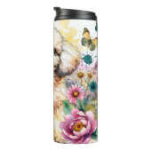 プードルズウォーターカラーガーデン タンブラー (回転右)