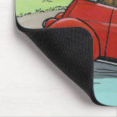 プードルズオブプードルズヴィンテージコンバーチブルマウスパッド マウスパッド (コーナー)