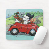プードルズオブプードルズヴィンテージコンバーチブルマウスパッド マウスパッド (マウス)