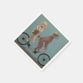 プードルタンデム スタンダードカクテルナプキン (角)