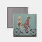 プードルタンデム マグネット (正面/裏面)