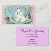 プードルティーパーティー 名刺 (正面/裏面)