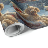 プードルドッグクリスマスフェスティバル ラッピングペーパー (ロールコーナー)