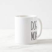 プードルドッグママママグ コーヒーマグカップ (正面右)