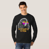プードルノフルフおもしろい Tシャツ (正面フル)