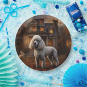 プードルハロウィーン怖い ペーパープレート (パーティー)