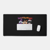 プードルハロウィーン感謝祭クラシッククリスマスT- デスクマット (キーボード&マウス)