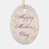 プードルハートママセラミックオーナメント セラミックオーナメント (裏面)