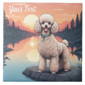 プードルバイレイク タイル (正面)