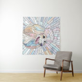 プードルパステルモザイクアート タペストリー (インサイチュ(横))