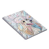 プードルパステルモザイクアート ノートブック (右側)