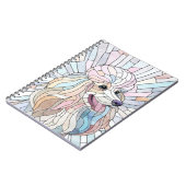 プードルパステルモザイクアート ノートブック (左側)