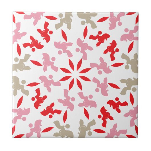 プードルパタンド タイル (正面)