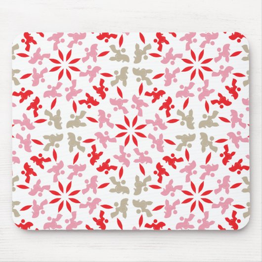 プードルパタンド マウスパッド (正面)