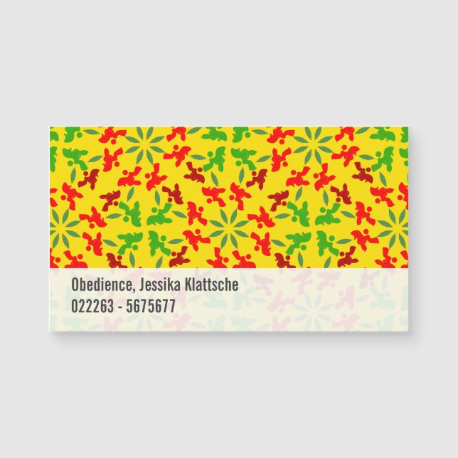 プードルパターン (正面)