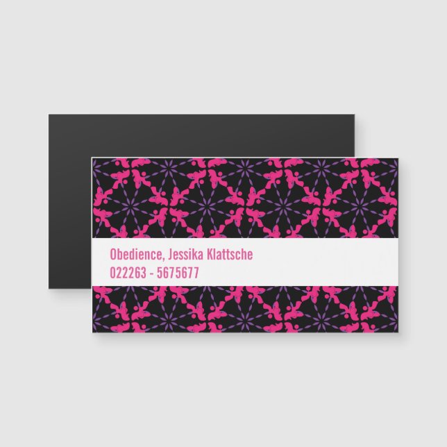 プードルパターン (正面/裏面)