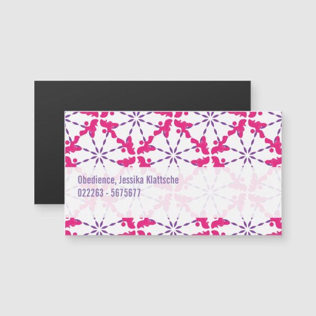 プードルパターン (正面/裏面)