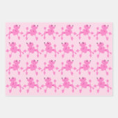 プードルパックラッピング紙 ラッピングペーパーシート (正面)