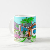 プードルパップコーヒーカップ – パーム春 コーヒーマグカップ (正面左)