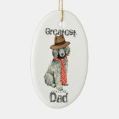 プードルパパセラミックオーナメント セラミックオーナメント (右)