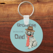 プードルパパ キーホルダー (正面)